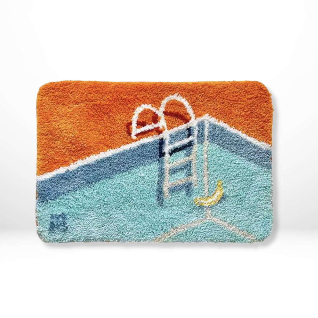 PlayStep – Tappeto Decorativo Creativo in Stile Pop per Bagno o Ingresso