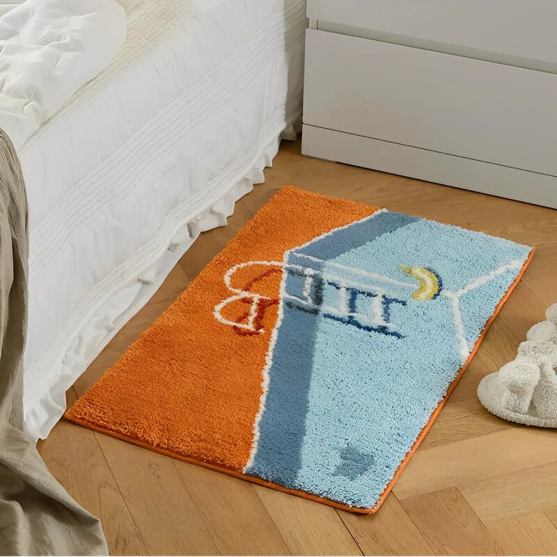PlayStep – Tappeto Decorativo Creativo in Stile Pop per Bagno o Ingresso