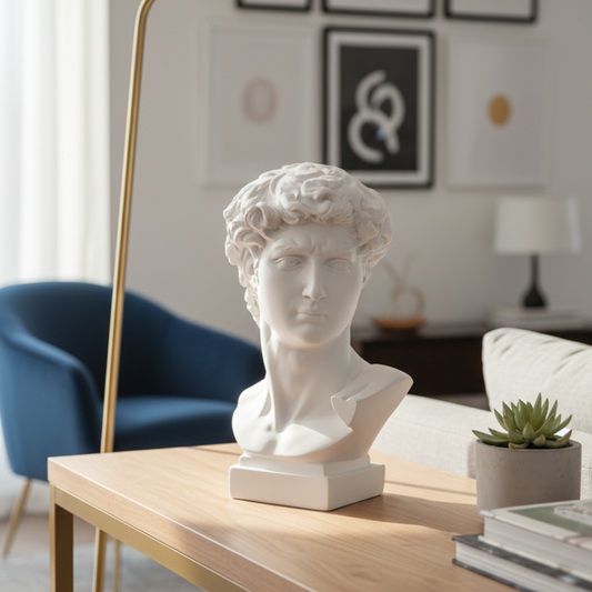 ArteClassico – Scultura Decorativa in Stile Rinascimentale con Design Elegante e Dettagli Realistici