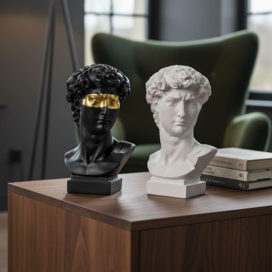ArteClassico – Scultura Decorativa in Stile Rinascimentale con Design Elegante e Dettagli Realistici