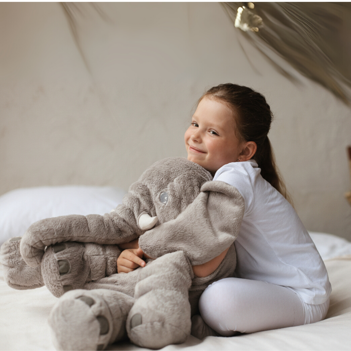 ElefantDream – Peluche Morbido Gigante per Bambini e Decorazione Camera da Letto