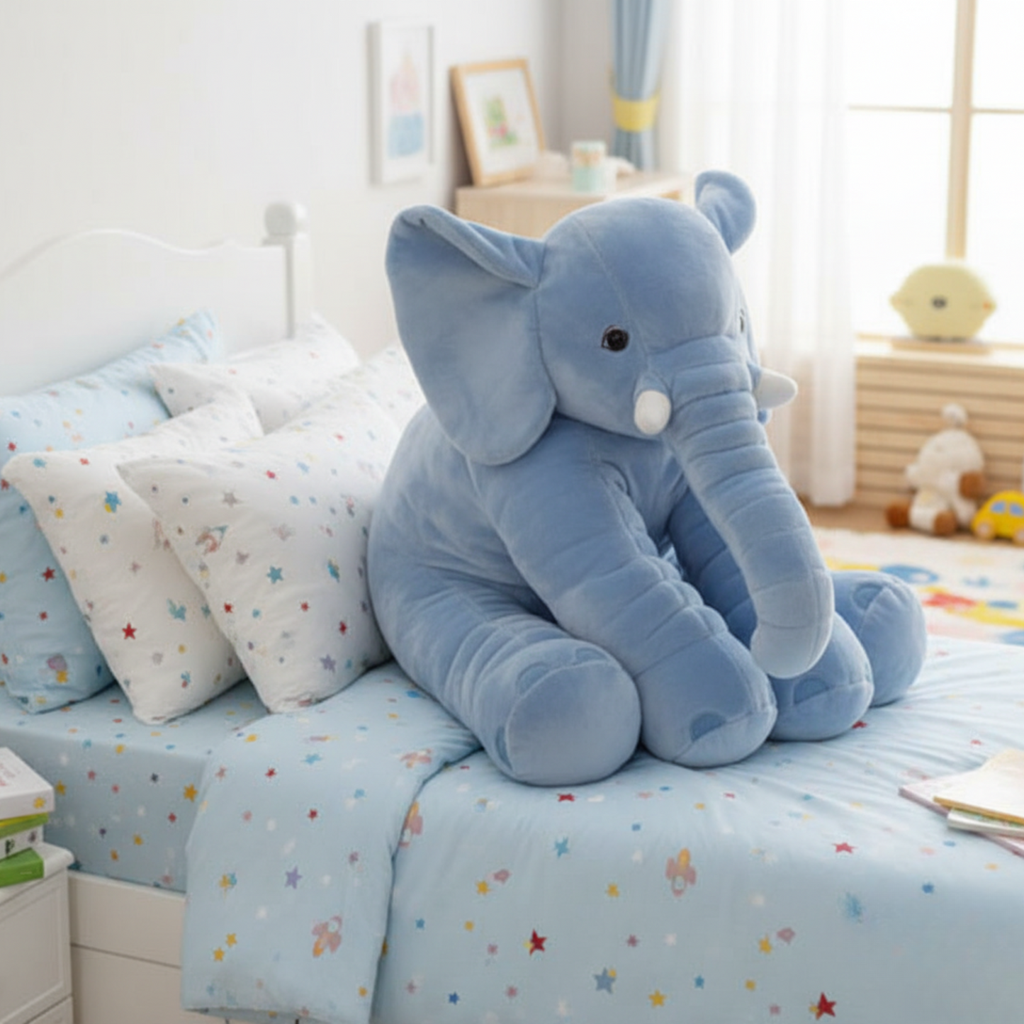 ElefantDream – Peluche Morbido Gigante per Bambini e Decorazione Camera da Letto