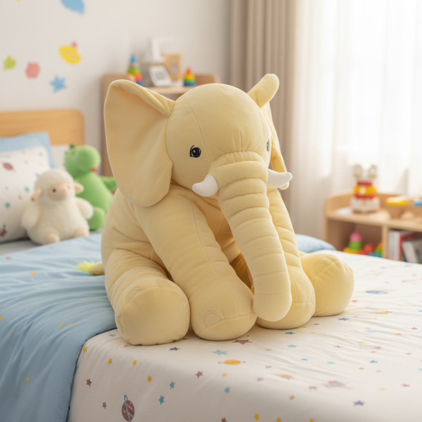 ElefantDream – Peluche Morbido Gigante per Bambini e Decorazione Camera da Letto