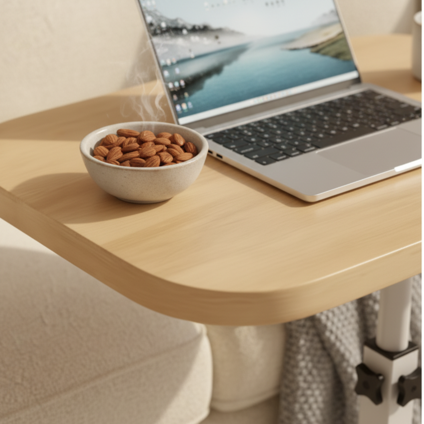 SofaDesk – Tavolino da Divano e Letto Regolabile con Design Salvaspazio Moderno