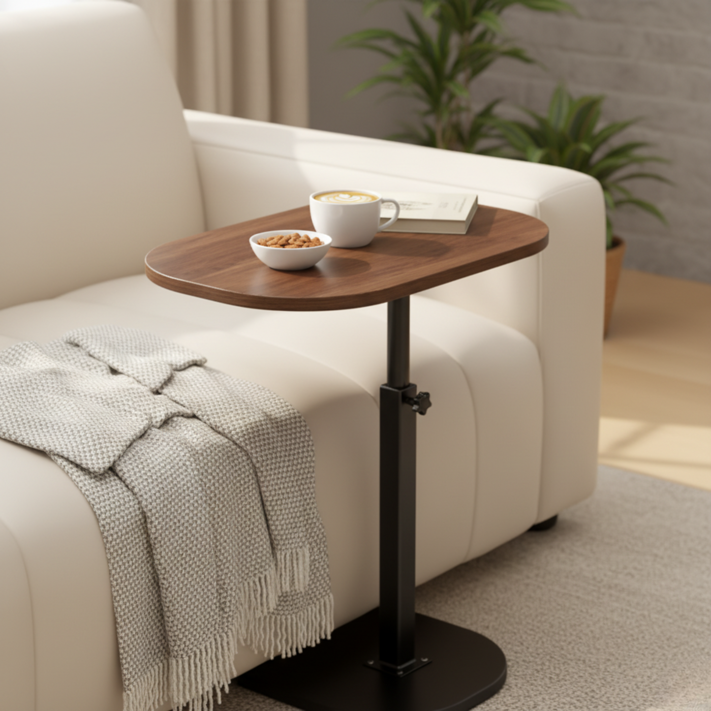 SofaDesk – Tavolino da Divano e Letto Regolabile con Design Salvaspazio Moderno