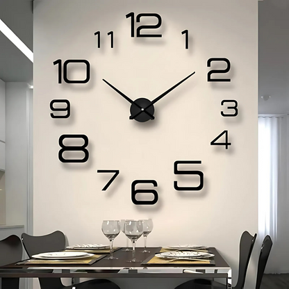 WallSphere – Orologio Adesivo da Parete 3D Moderno e Silenzioso