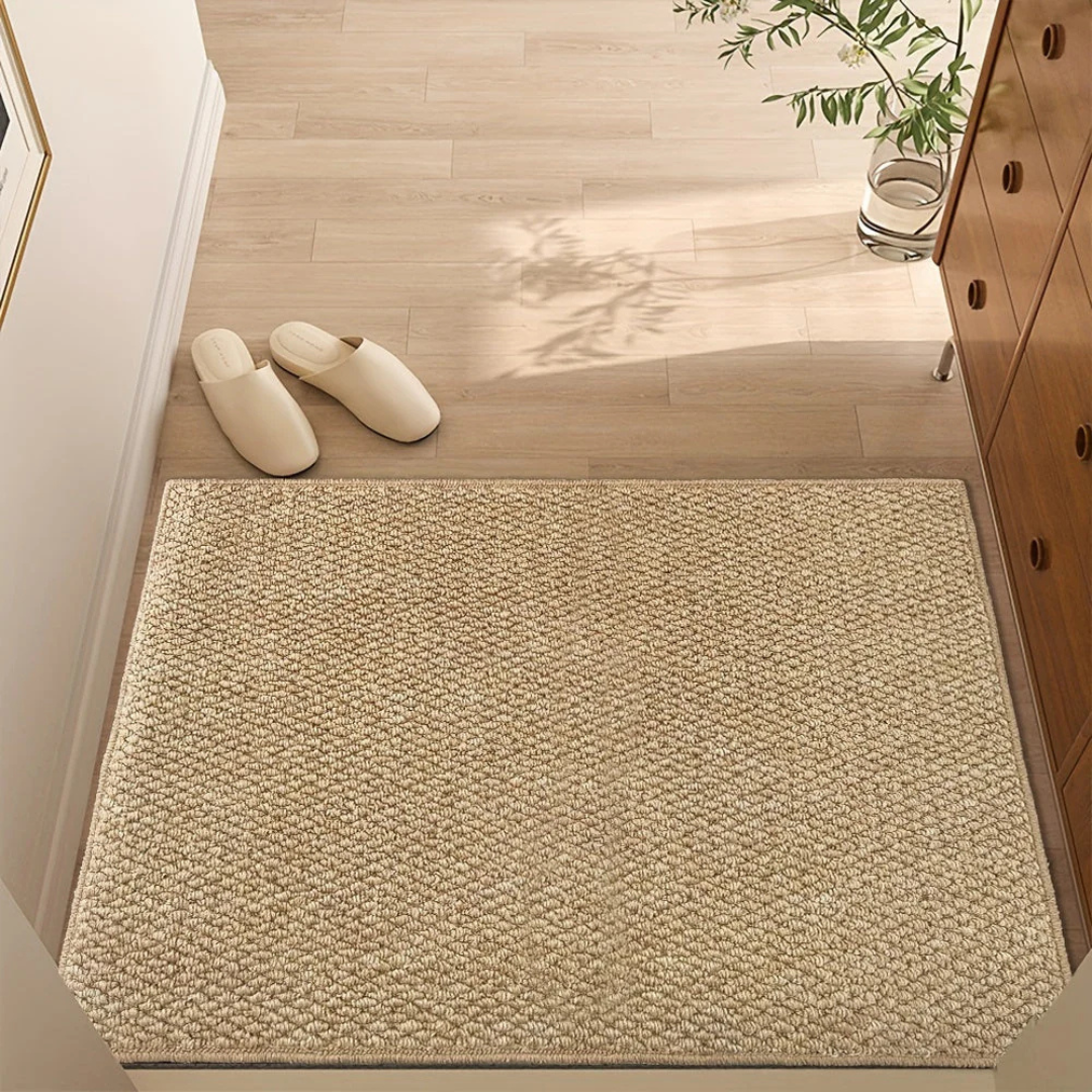 SoftStep– Tappeto Antiscivolo Beige per Ingresso o Bagno