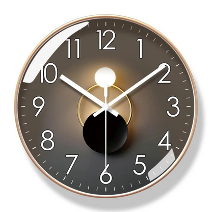 AuraShape – Orologio da Parete Moderno con Design Artistico e Meccanismo Silenzioso