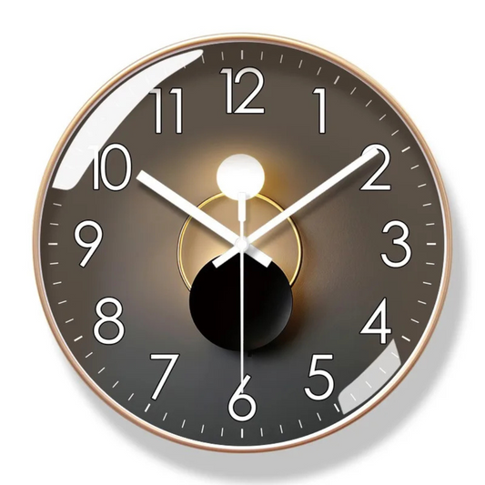 AuraShape – Orologio da Parete Moderno con Design Artistico e Meccanismo Silenzioso
