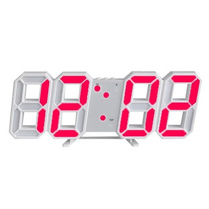LumoDigit – Orologio Digitale da Parete con LED Luminosi e Design Moderno