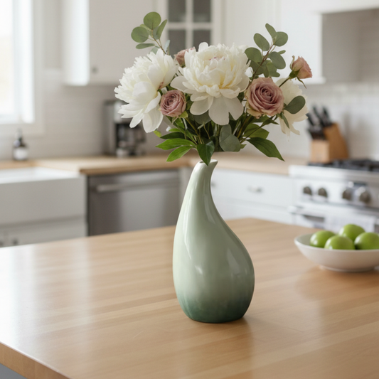 ZenVase – Vaso Decorativo in Ceramica Minimalista in Stile Nordico Elegante