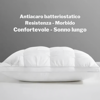 DreamPillow – Cuscino Letto Imbottito da 1000g con Morbidezza Extra e Supporto Confortevole