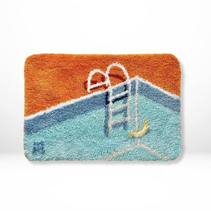 PlayStep – Tappeto Decorativo Creativo in Stile Pop per Bagno o Ingresso