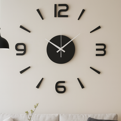 WallSphere – Orologio Adesivo da Parete 3D Moderno e Silenzioso
