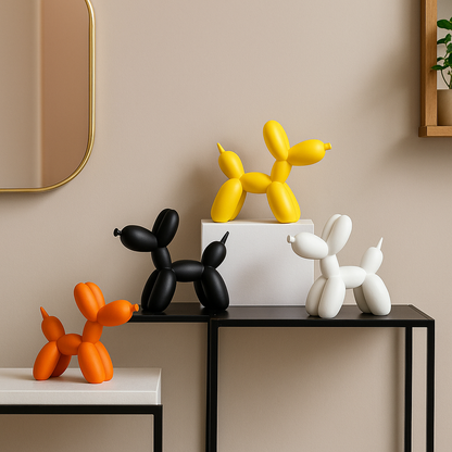 BalloonArte – Scultura da Tavolo Moderna in Stile Pop Astratto e Decorativo