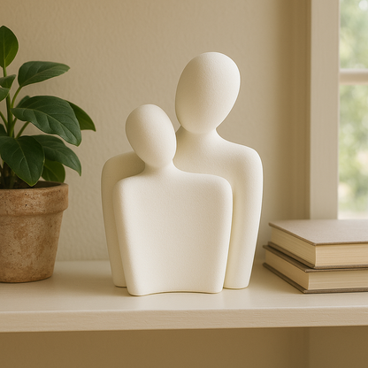 SoulForm – Scultura Astratta in Resina Opaca per Arredo Moderno e Minimalista