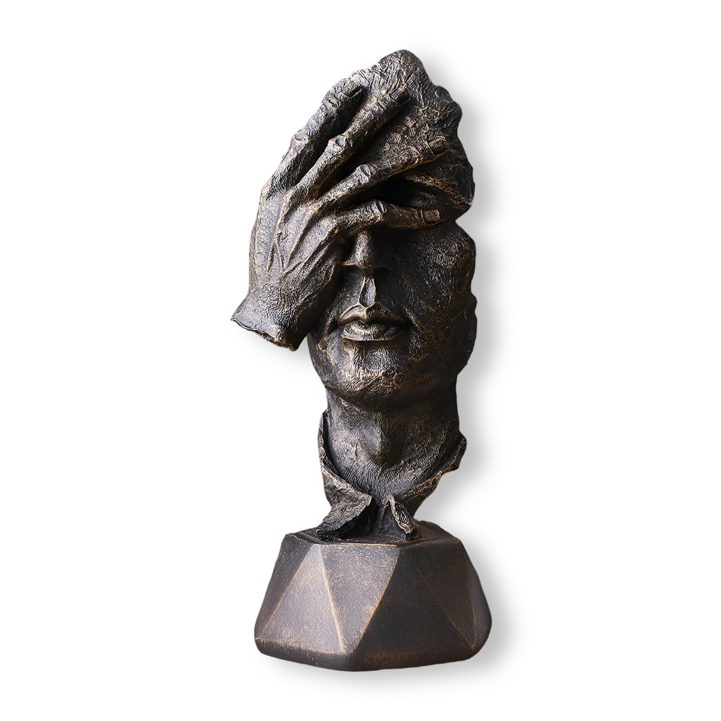 EternaMente – Scultura Astratta da Tavolo in Resina con Design Moderno ed Elegante