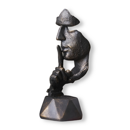 EternaMente – Scultura Astratta da Tavolo in Resina con Design Moderno ed Elegante