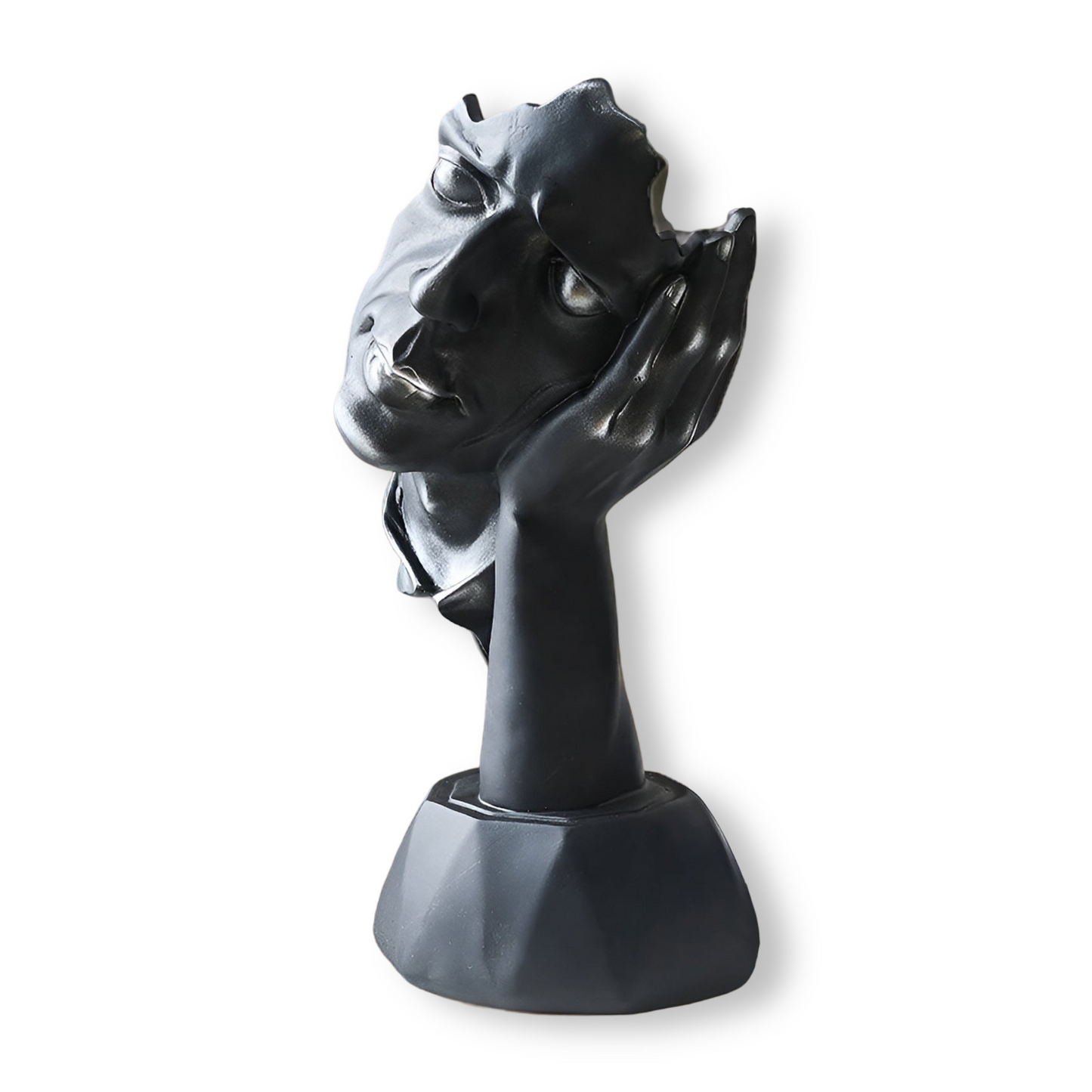 EternaMente – Scultura Astratta da Tavolo in Resina con Design Moderno ed Elegante
