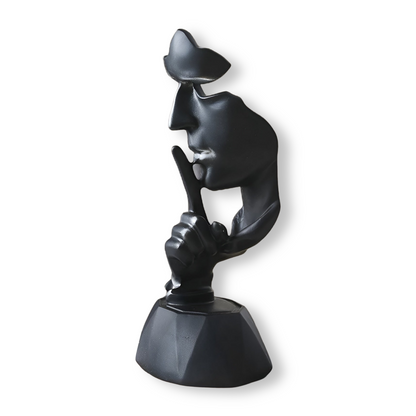 EternaMente – Scultura Astratta da Tavolo in Resina con Design Moderno ed Elegante