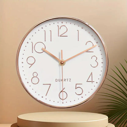 SlimTick – Orologio da Parete Minimalista con Numeri Grandi e Design Silenzioso Moderno