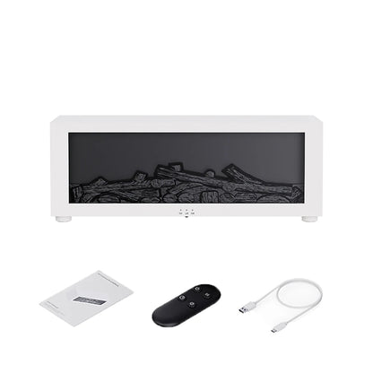 FlameMist – Umidificatore a Fiamma con Effetto Camino Realistico e Design Elegante