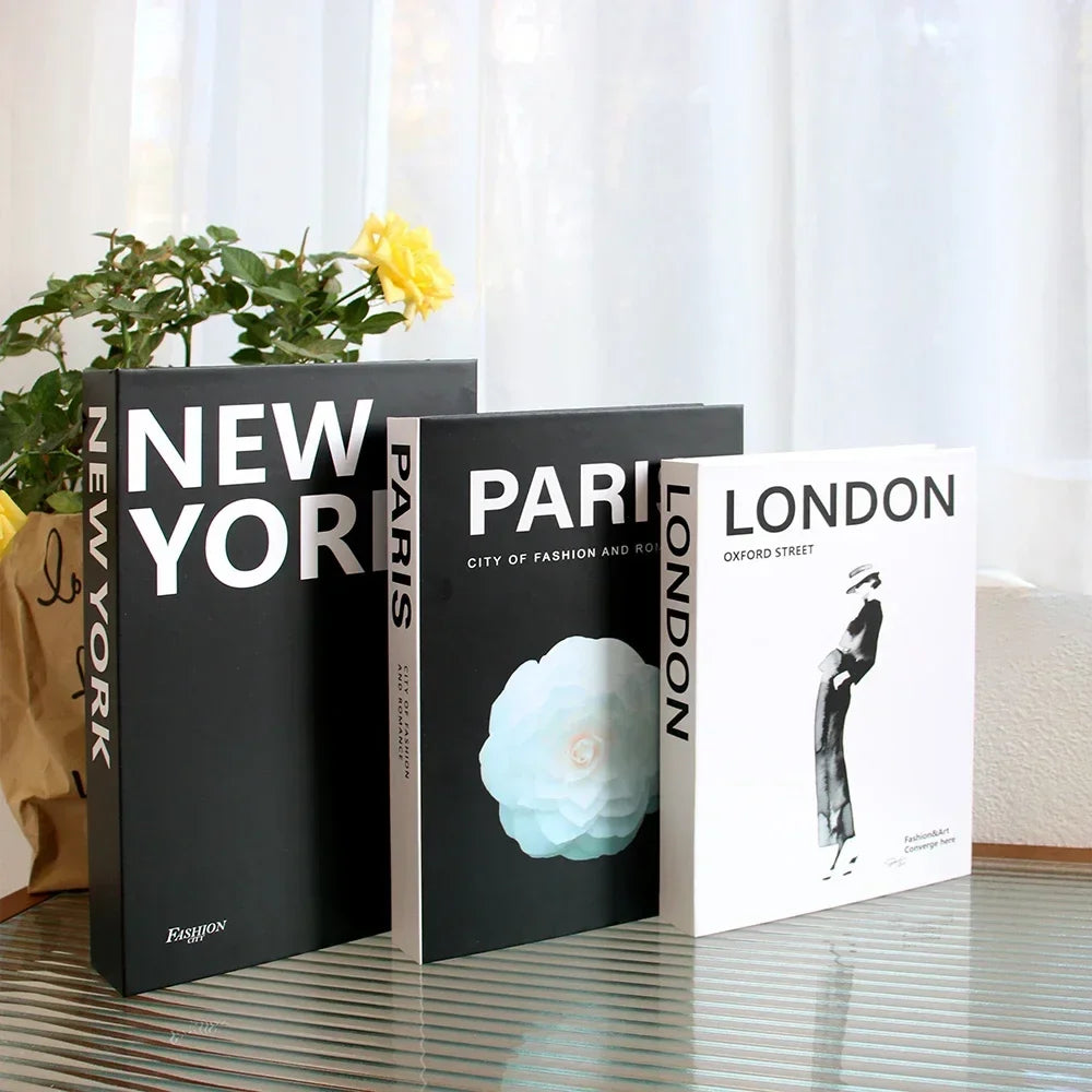 StyleTome – Libri Decorativi Moderni in Stile Monocromatico per Arredo da Tavolo o Libreria
