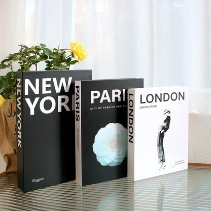 StyleTome – Libri Decorativi Moderni in Stile Monocromatico per Arredo da Tavolo o Libreria