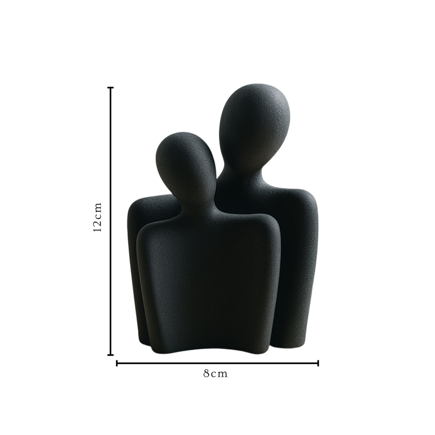 SoulForm – Scultura Astratta in Resina Opaca per Arredo Moderno e Minimalista