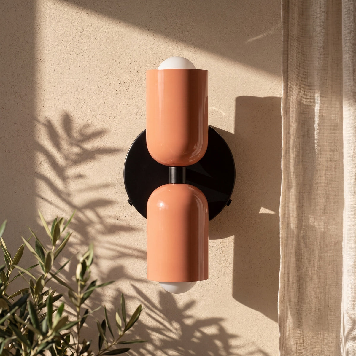 Applique murale Tandem rose