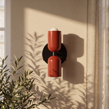 Applique murale Tandem rouge