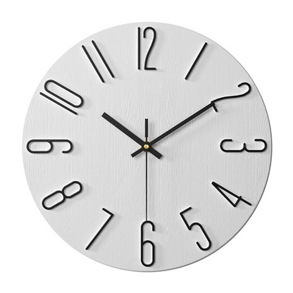 Orologio da parete FormaLine su parete chiara