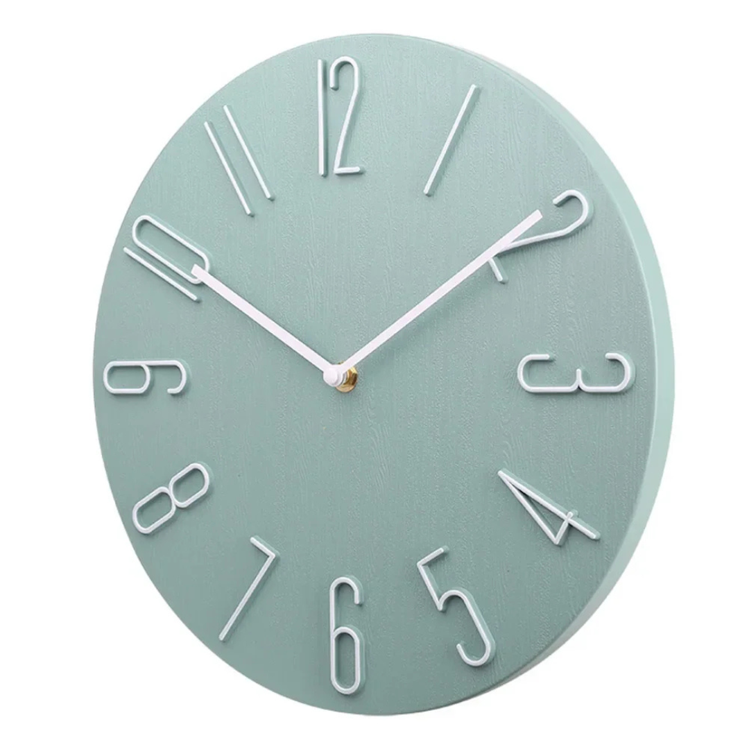 Orologio da parete LineaClock moderno, vista frontale