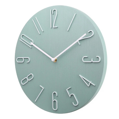 Orologio da parete LineaClock moderno, vista frontale