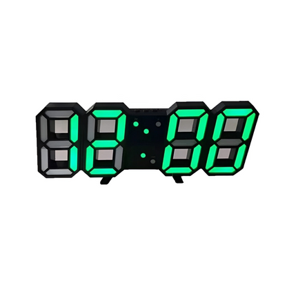 Dettaglio del display LED dell'orologio LumoDigit