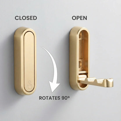 Appendiabiti da Parete Pieghevole – Attaccapanni Muro Salvaspazio