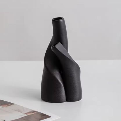 Formatwist – Vaso Decorativo Moderno con Design Scultoreo Astratto