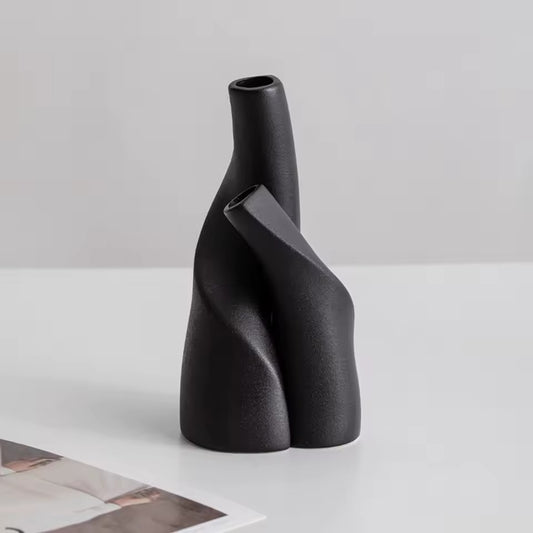 Formatwist – Vaso Decorativo Moderno con Design Scultoreo Astratto